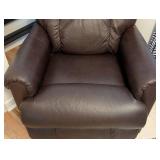 UL - Layzboy Brown Leather Recliner