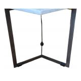 UL - West Elm 837232 Marble Hexagon Side Table