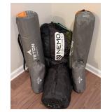 LL - Camping/Backpacking Set - 2 Sleeping Bags, 2 Sleeping Pads, and 2 Pillows