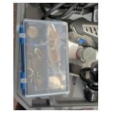LL - Dremel 4000 Rotary Tool & Wagner Heat Gun with EZ-Lock Wheels in Case