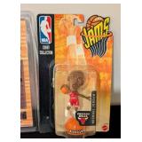 LL - Michael Jordan Highlight Reel Card & Bulls Figurines (Court Collection) - Mattel