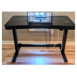 UL - Tresanti Black Adjustable Height - Built-in Wireless Charger