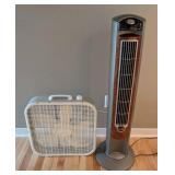 UL - Lasko Box Fan & Tower Space Heater