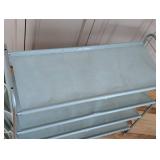 MB - 4-Tier Fabric Shoe Organizer Rack, Metal Frame