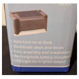 LL - Solpex Solar Powered Deck Light 16-Pack - Patio, Deck & Garden