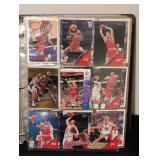 LL - Basketball Collectors Trading Cards Binder - 55-Page Book with Mostly Full Pages