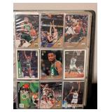 LL - Basketball Collectors Trading Cards Binder - 55-Page Book with Mostly Full Pages