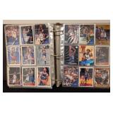 LL - Basketball Collectors Trading Cards Binder - 55-Page Book with Mostly Full Pages