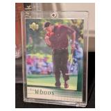 LL - Tiger Woods Wheaties Mini Box & Card - Limited Edition 24K Gold Collectibles