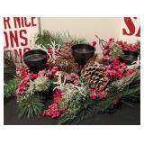 LL - Christmas Wood Signs Pair: Naughty or Nice Decisions & Santa Can Explain - Centerpiece (15 x 10)