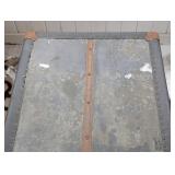 P - Vintage Trunk Coffee Table , Riveted Edges