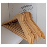 B1 - Wood Hangers - Assorted Natural & Dark Finishes