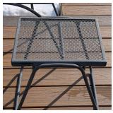 BY - Three Metal Patio Side Tables (Lot of 3)