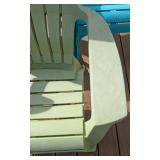 BY - Plastic Adirondack Chairs (Lot of 5) - Outdoor Patio Set