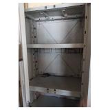 G - Plastic Storage Cabinet - 30W x 18D x 71H - Light Gray