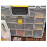 LL - Stanley 2-Pack Portable Hardware Organizers with Nails, Screws & Electrical Caps