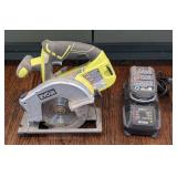LL - Ryobi P506 18V One+ 5-1/2 in Circular Saw with Battery & Charger