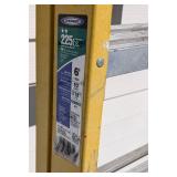 G - Werner 6 ft Fiberglass Ladder - 225 lb Capacity, Non-Conductive