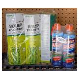 G - Rescue Wasp TrapStik Wasp Traps 3-Pack - Cutter Backyard Bug Control Outdoor Fogger 2-Pack