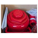 G - Torin Big Red Jacks 20-Ton Hydraulic Bottle Jack (Stubby) 92007A w/ Lift Handle, Boxed