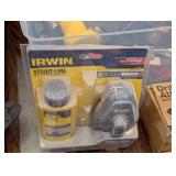 K - Craftsman Wrench Set, Allied 9pc, Irwin Chalk Line, Drill Brush Attachment - Hand Tools