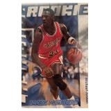 K - Michael Jordan Rookie Flashbacks Card - Chicago Bulls 1984-85 Victory