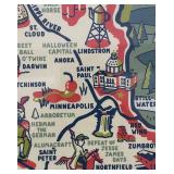 LR - Marvels of Minnesota Print - Framed Map Illustration