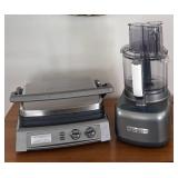 K - Cuisinart Griddler Deluxe & Food Processor