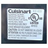 K - Cuisinart Griddler Deluxe & Food Processor
