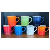 LR - 7 Le Creuset Mugs - Assorted Colors