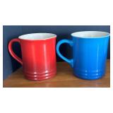 LR - 7 Le Creuset Mugs - Assorted Colors