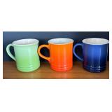LR - 7 Le Creuset Mugs - Assorted Colors
