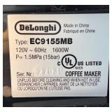 K - DeLonghi La Specialista Espresso Machine Model: EC9155MB