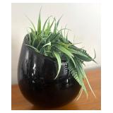 BR1 - Trio of Wall Mount Faux Greenery