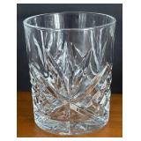 LR - Godinger Dublin Collection Crystal Decanter with 4 Lowball Glasses