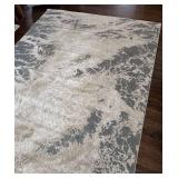 LR - Feizy Jewel Area Rug - Neutral Gray/Beige