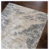 LR - Feizy Jewel Area Rug - Neutral Gray/Beige