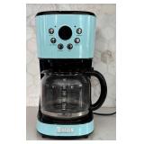 K - Haden 12 Cup Coffee Maker with Toaster - Retro Style