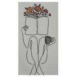 LR - Ciipaitorn Minimalist Abstract Woman Figure Print