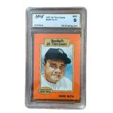 K - Babe Ruth All-Time Greats - Barry Bonds Crown Die-Cuts - Mark McGwire Crown Royale Final Numbers Sports Cards