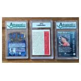 K - Babe Ruth All-Time Greats - Barry Bonds Crown Die-Cuts - Mark McGwire Crown Royale Final Numbers Sports Cards