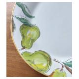 BR1 - Ceramica Cuore Lemon Pattern - Vintage Ceramic Platter
