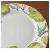 BR1 - Ceramica Cuore Lemon Pattern - Vintage Ceramic Platter