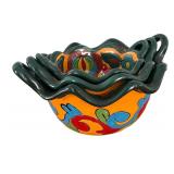 BR1 - Mexican Talavera Nesting Bowls - 3-Piece Set