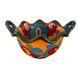 BR1 - Mexican Talavera Nesting Bowls - 3-Piece Set