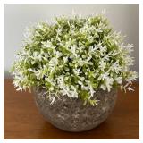 LR - Coffee Sign, Faux Plant & 2 Sephora Jars - Decorative Home Decor