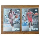 K - Michael Jordan Bulls Basketball Cards - Black Diamond