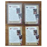 K - Four Upper Deck Collectors Choice Michael Jordan Assignment Jordan Cards