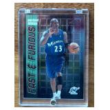 K - Topps Chrome Michael Jordan FF05 Fast & Furious Card