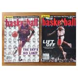 K - Beckett Basketball Magazines & Topps Baseball Sticker Yearbook